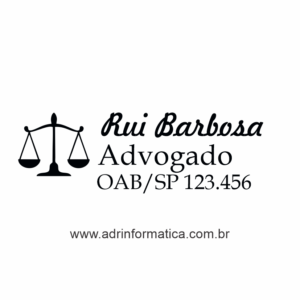 Carimbo online para Advogados