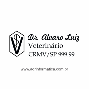 Carimbo online para Veterinário